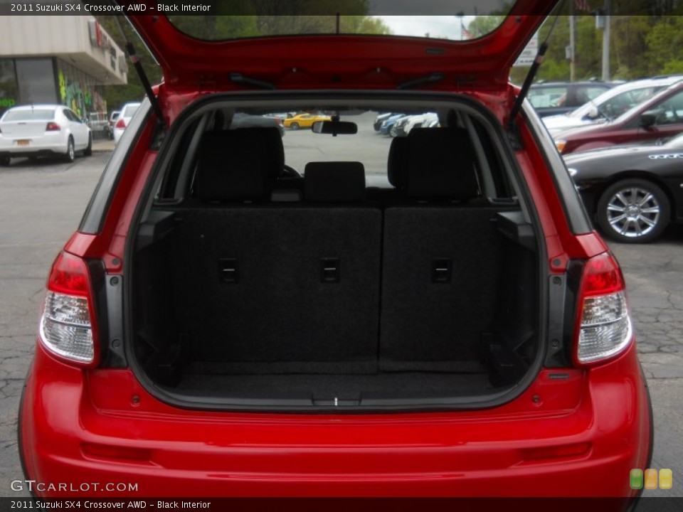 Black Interior Trunk for the 2011 Suzuki SX4 Crossover AWD #64970281
