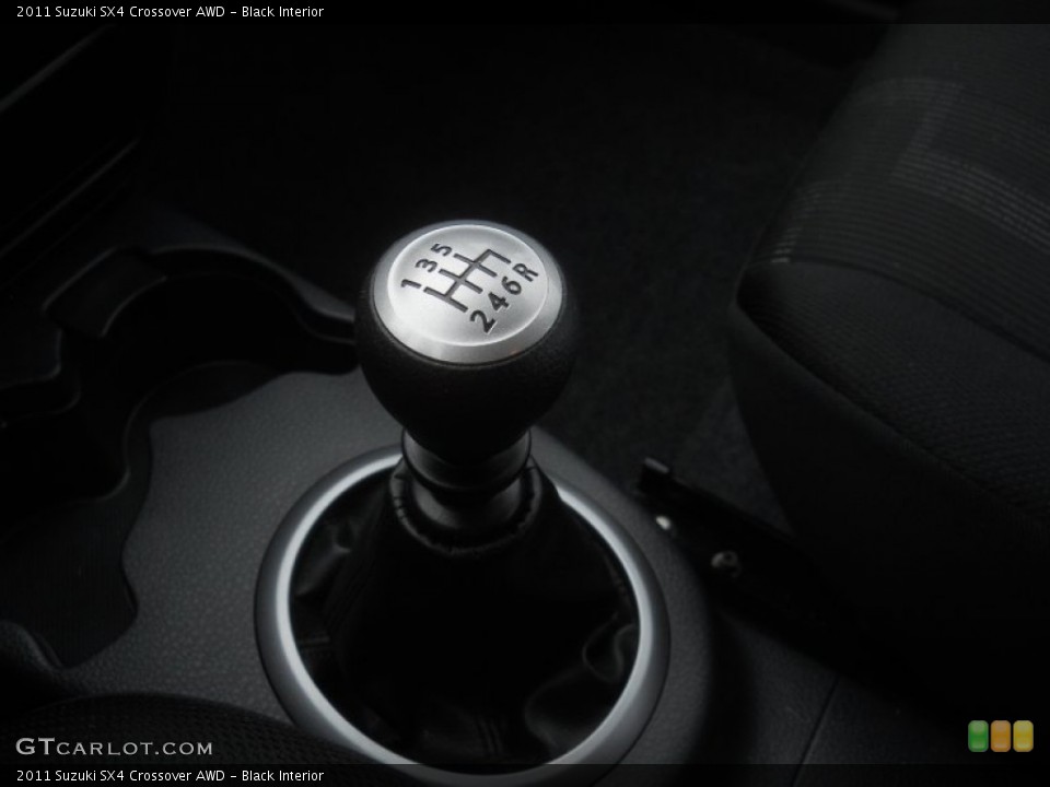 Black Interior Transmission for the 2011 Suzuki SX4 Crossover AWD #64970296