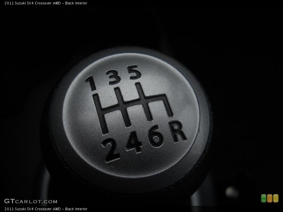 Black Interior Transmission for the 2011 Suzuki SX4 Crossover AWD #64970305