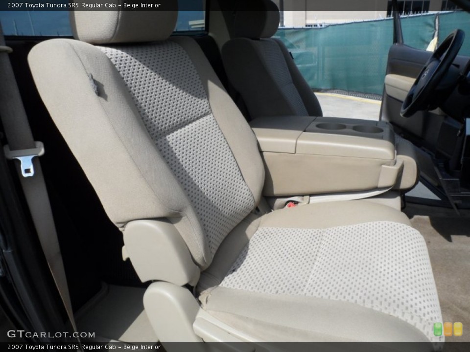 Beige Interior Photo for the 2007 Toyota Tundra SR5 Regular Cab #64972240