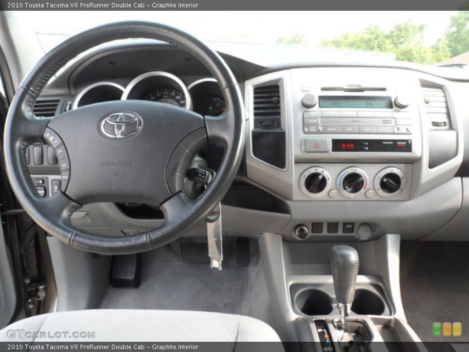 Graphite Interior Dashboard for the 2010 Toyota Tacoma V6 PreRunner Double Cab #64972864
