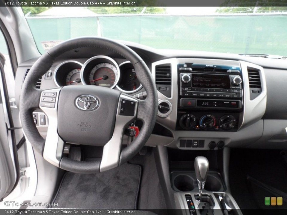 Graphite Interior Dashboard for the 2012 Toyota Tacoma V6 Texas Edition Double Cab 4x4 #64973704