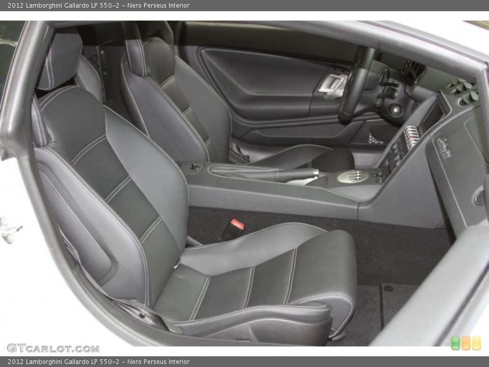 Nero Perseus Interior Photo for the 2012 Lamborghini Gallardo LP 550-2 #64974298