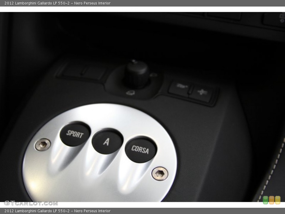 Nero Perseus Interior Transmission for the 2012 Lamborghini Gallardo LP 550-2 #64974310