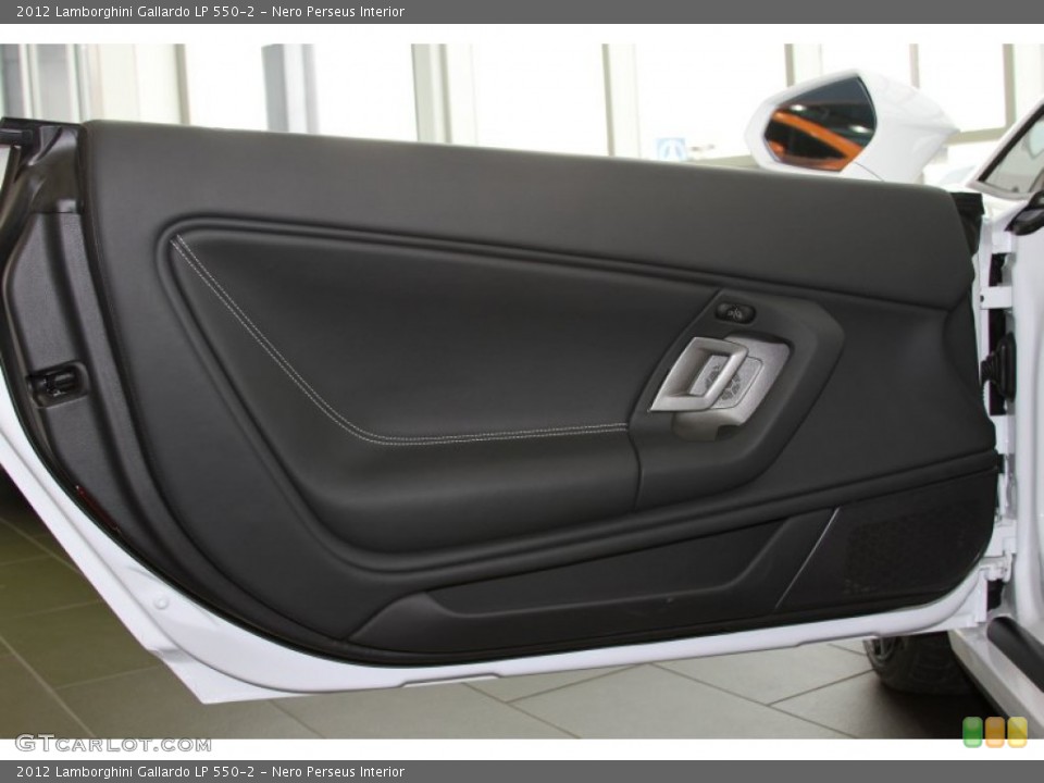 Nero Perseus Interior Door Panel for the 2012 Lamborghini Gallardo LP 550-2 #64974325