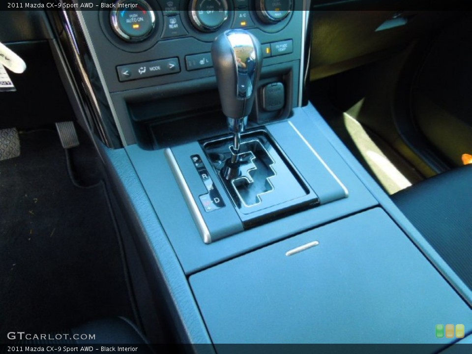 Black Interior Transmission for the 2011 Mazda CX-9 Sport AWD #64977032