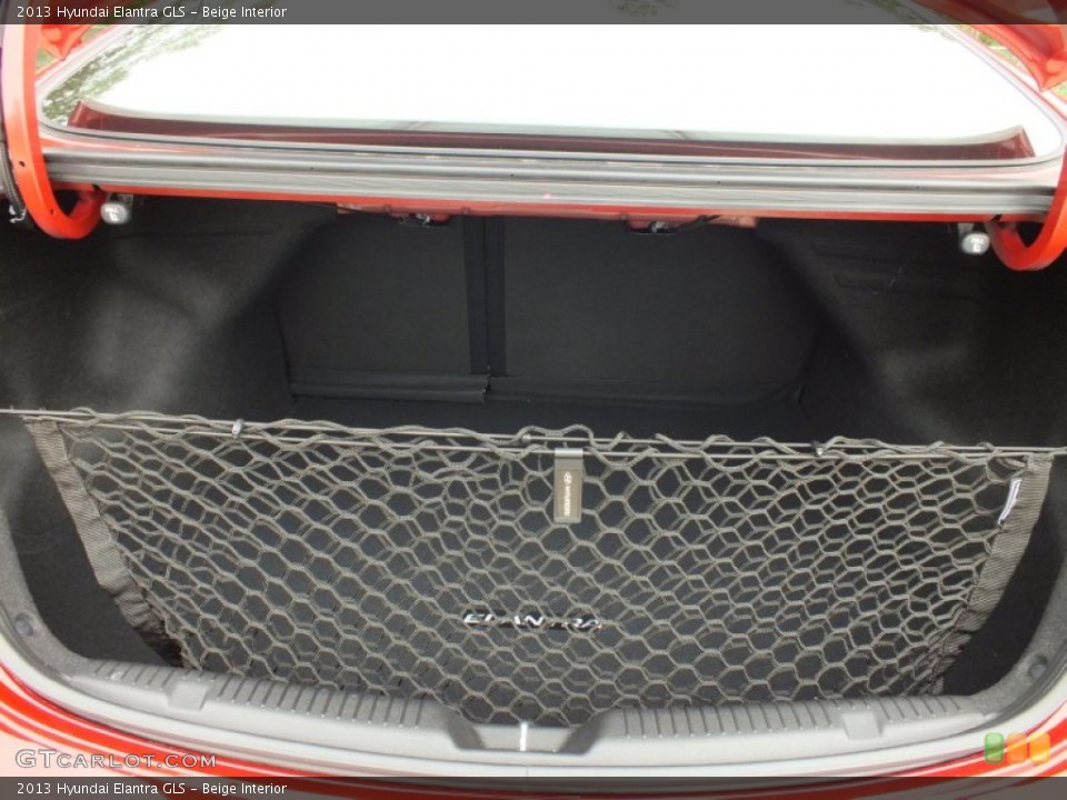 Beige Interior Trunk for the 2013 Hyundai Elantra GLS #64978534