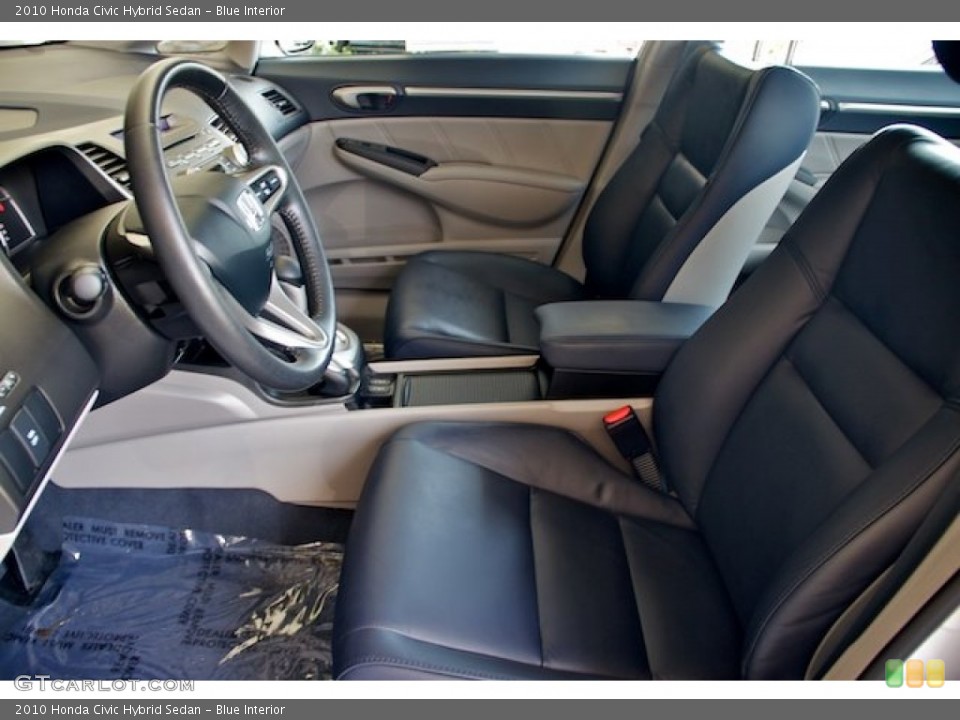 Blue Interior Photo for the 2010 Honda Civic Hybrid Sedan #64979078