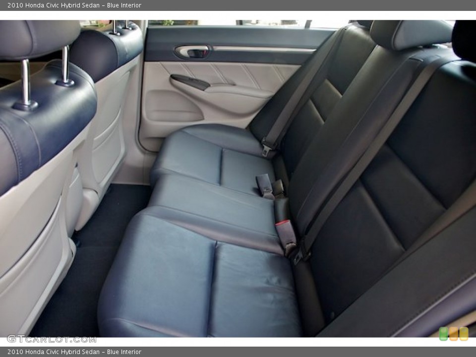 Blue Interior Photo for the 2010 Honda Civic Hybrid Sedan #64979087