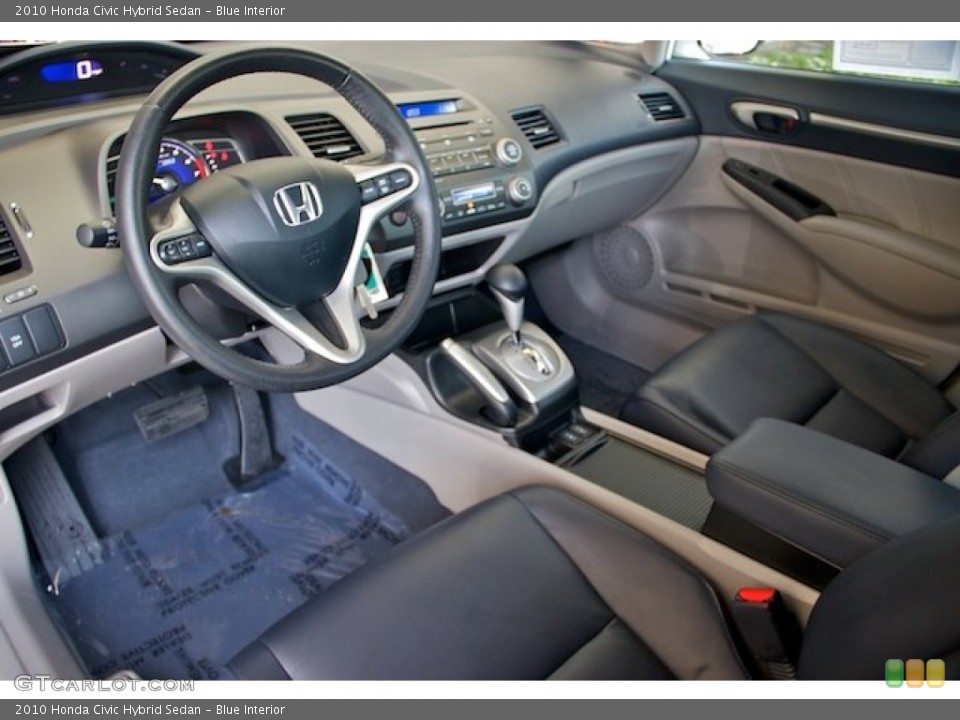 Blue Interior Photo for the 2010 Honda Civic Hybrid Sedan #64979168
