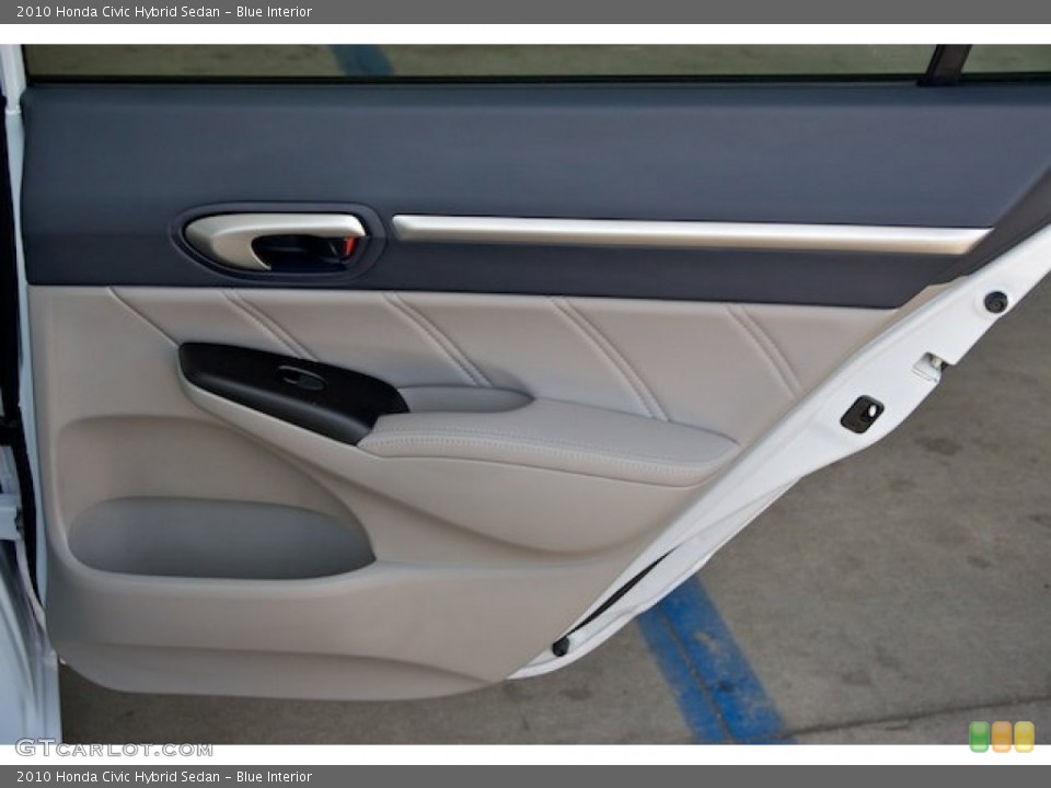 Blue Interior Door Panel for the 2010 Honda Civic Hybrid Sedan #64979273