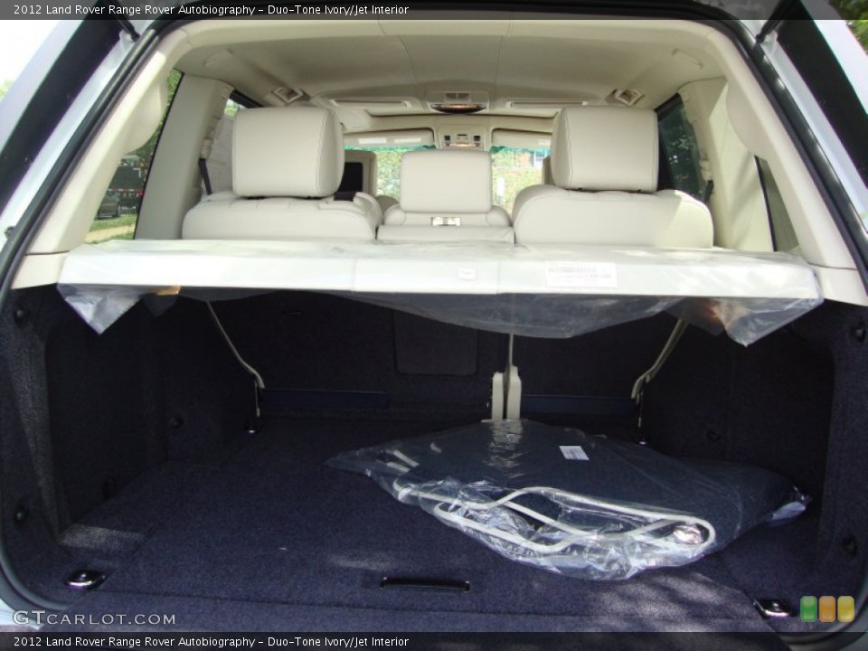 Duo-Tone Ivory/Jet Interior Trunk for the 2012 Land Rover Range Rover Autobiography #64986935