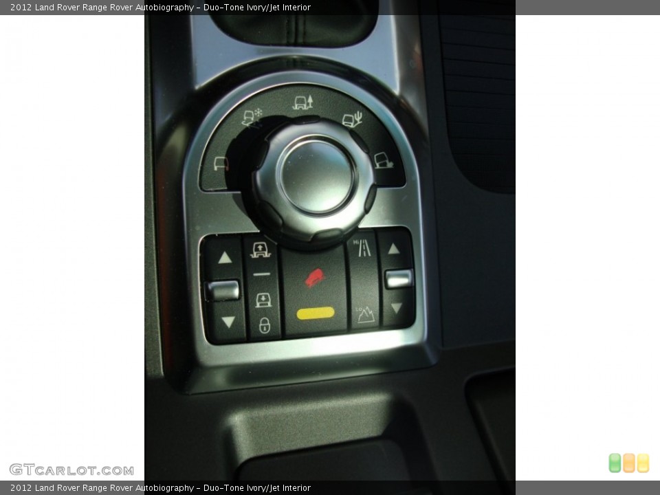 Duo-Tone Ivory/Jet Interior Controls for the 2012 Land Rover Range Rover Autobiography #64987079