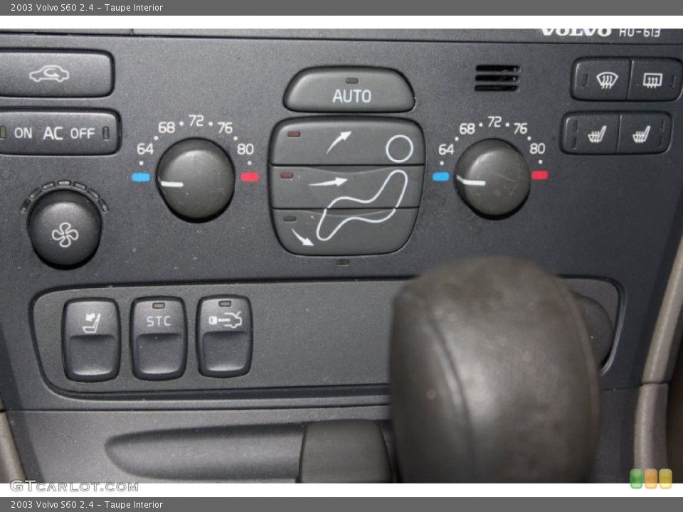 Taupe Interior Controls for the 2003 Volvo S60 2.4 #64987637