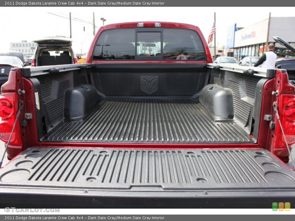 Dark Slate Gray/Medium Slate Gray Interior Trunk for the 2011 Dodge Dakota Laramie Crew Cab 4x4 #64990457