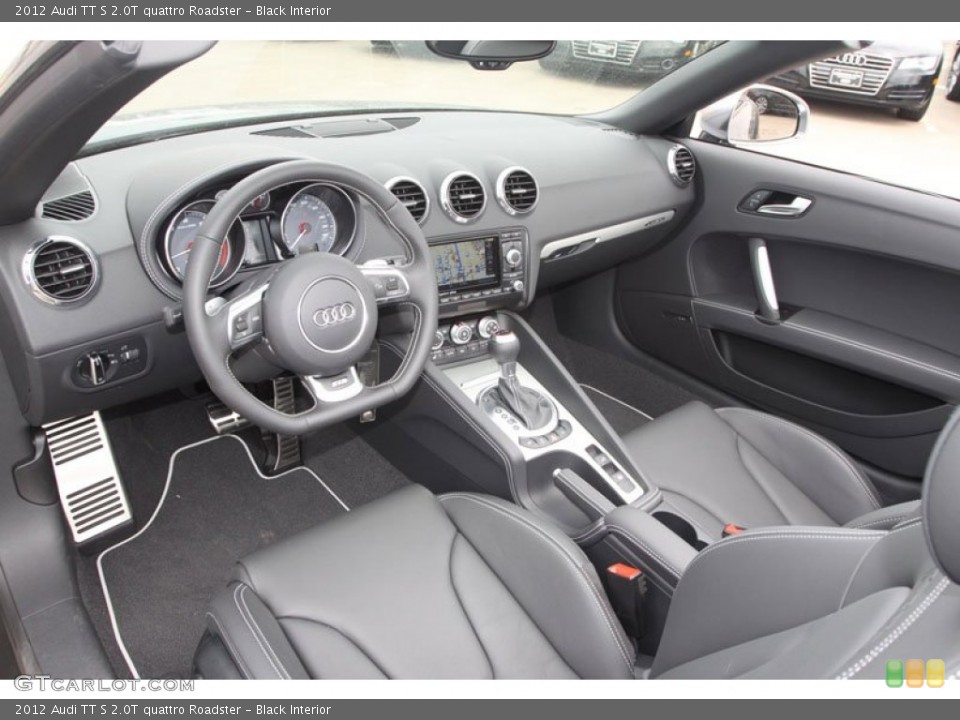 Black Interior Prime Interior for the 2012 Audi TT S 2.0T quattro Roadster #64994261