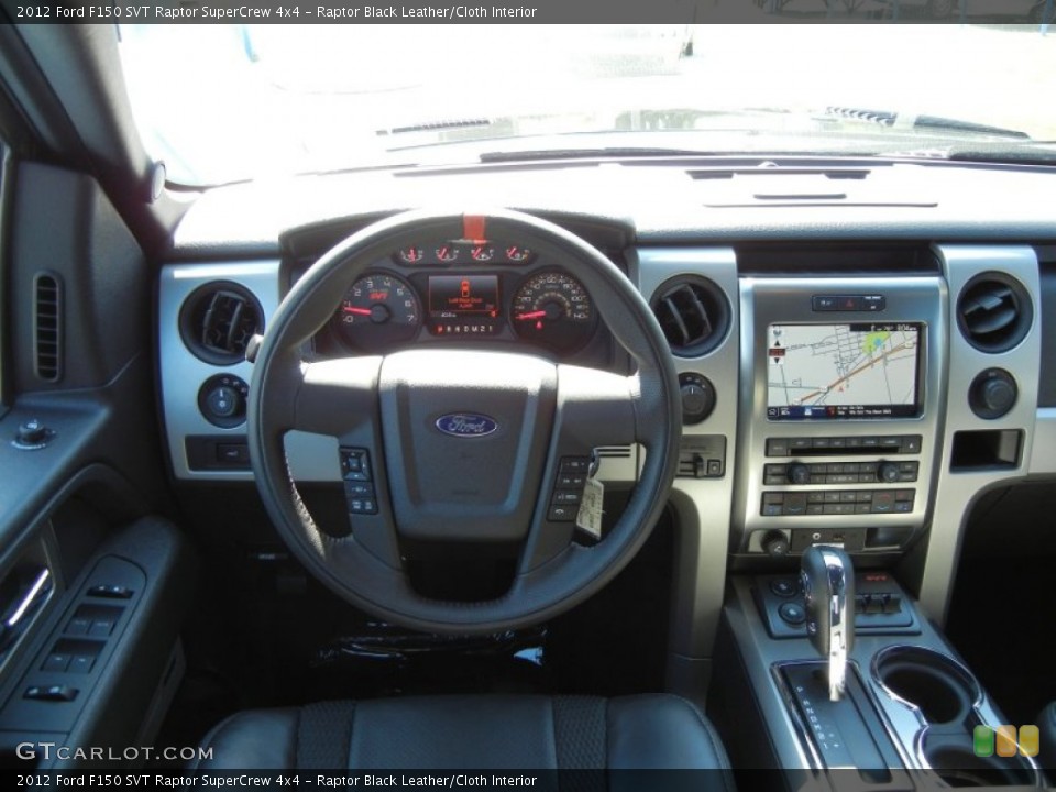 Raptor Black Leather/Cloth Interior Dashboard for the 2012 Ford F150 SVT Raptor SuperCrew 4x4 #64994353