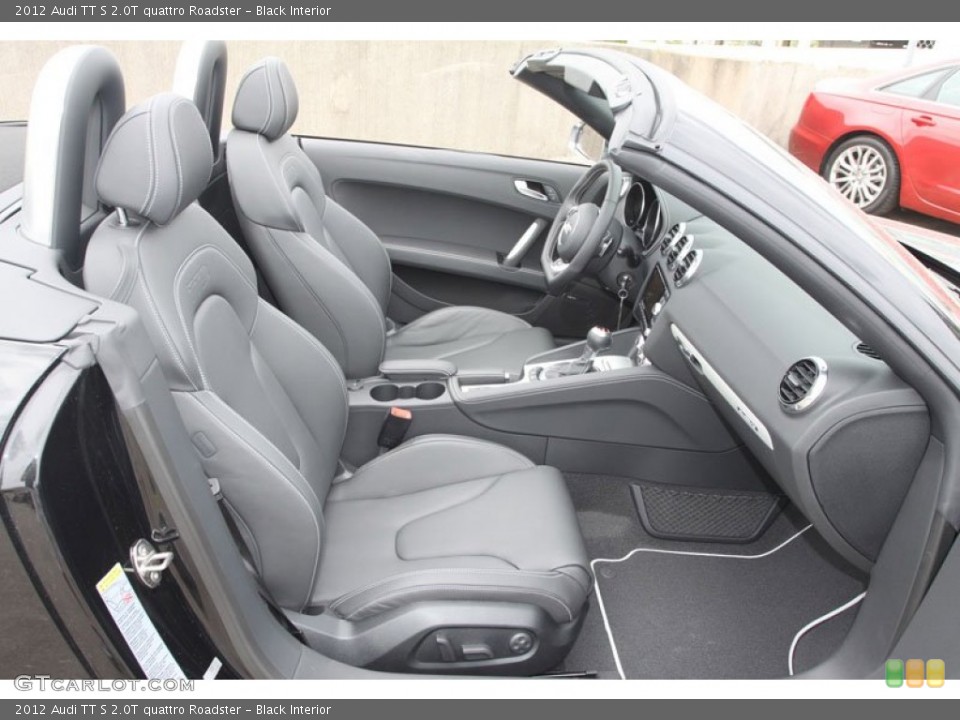 Black Interior Photo for the 2012 Audi TT S 2.0T quattro Roadster #64994357