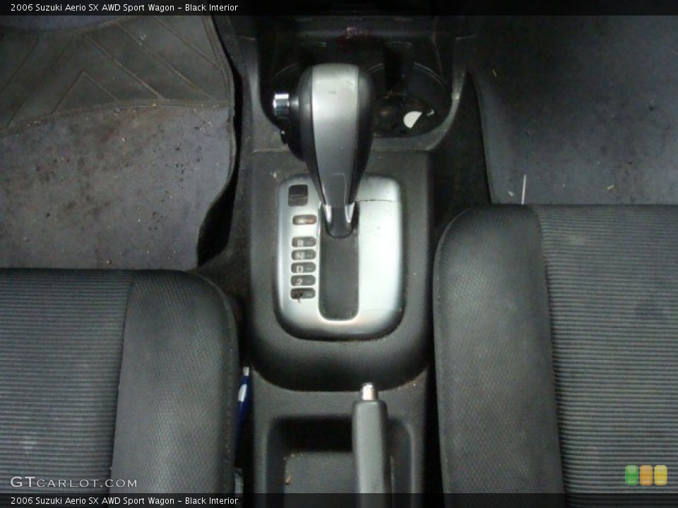 Black Interior Transmission for the 2006 Suzuki Aerio SX AWD Sport Wagon #64996124