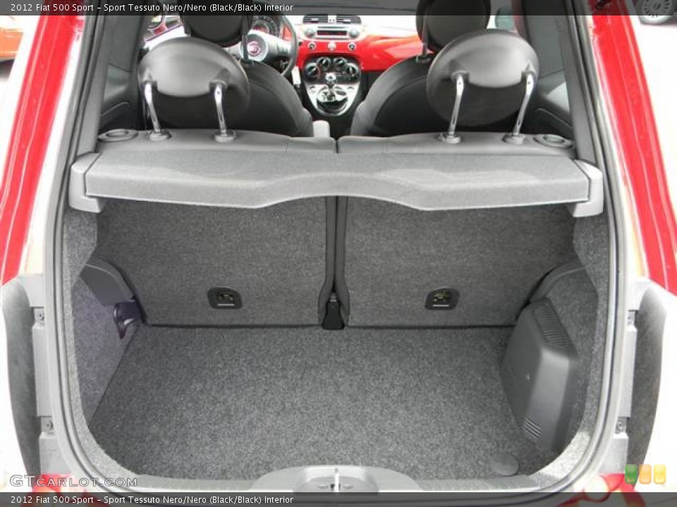 Sport Tessuto Nero/Nero (Black/Black) Interior Trunk for the 2012 Fiat 500 Sport #64998316
