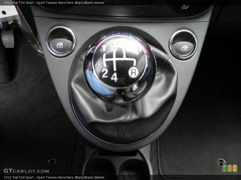 Sport Tessuto Nero/Nero (Black/Black) Interior Transmission for the 2012 Fiat 500 Sport #64998412