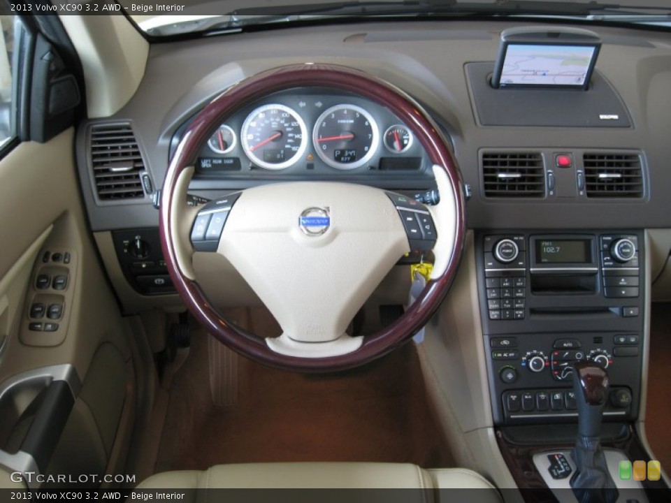Beige Interior Dashboard for the 2013 Volvo XC90 3.2 AWD #64999586