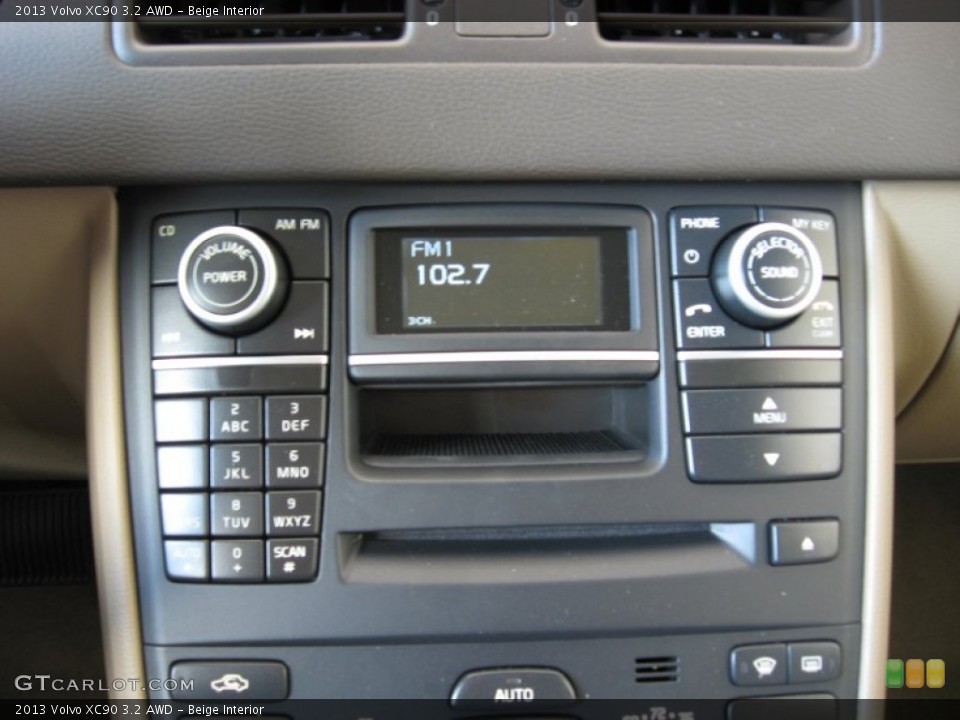 Beige Interior Audio System for the 2013 Volvo XC90 3.2 AWD #64999613