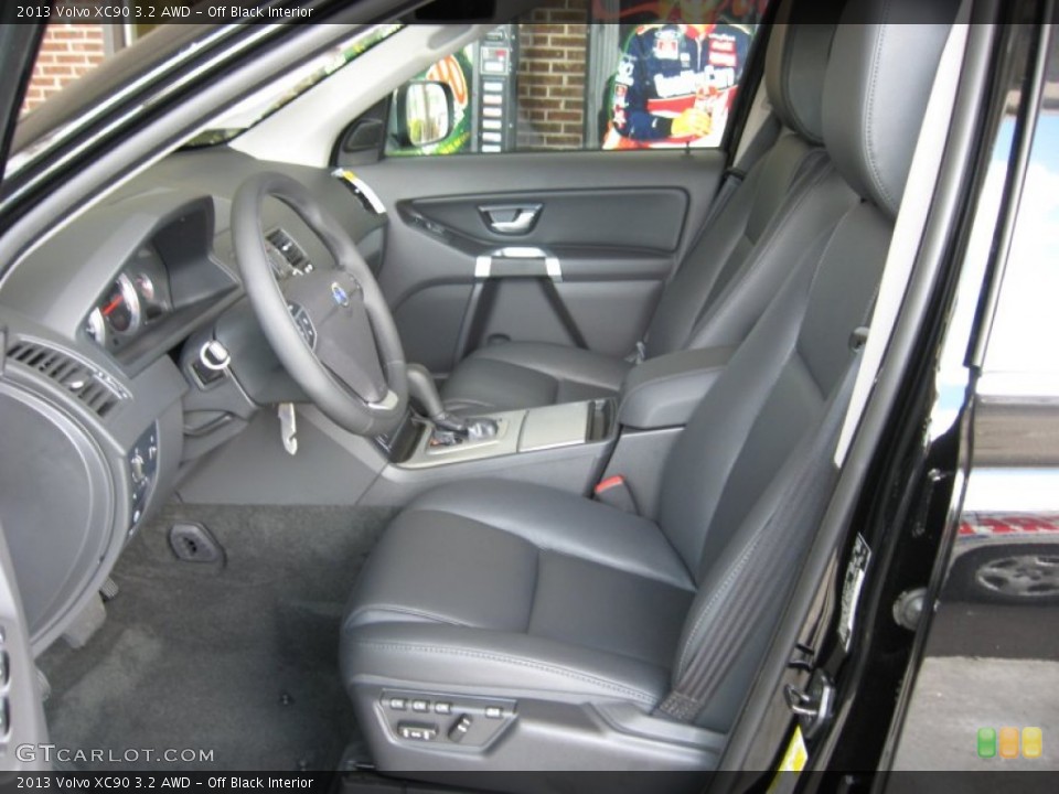 Off Black Interior Front Seat for the 2013 Volvo XC90 3.2 AWD #64999778