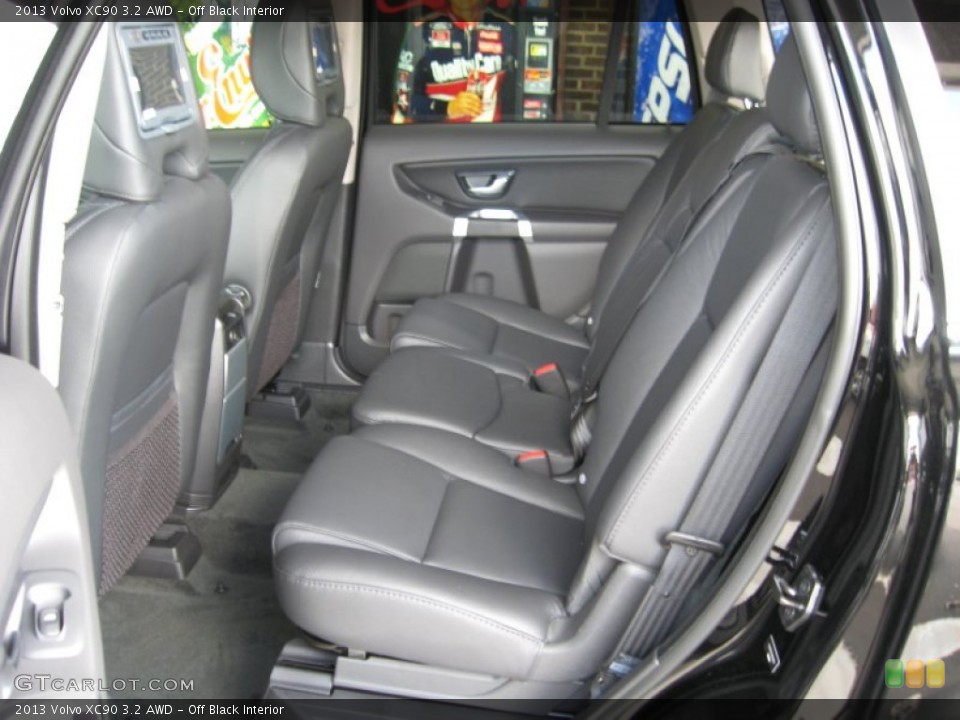 Off Black Interior Rear Seat for the 2013 Volvo XC90 3.2 AWD #64999805