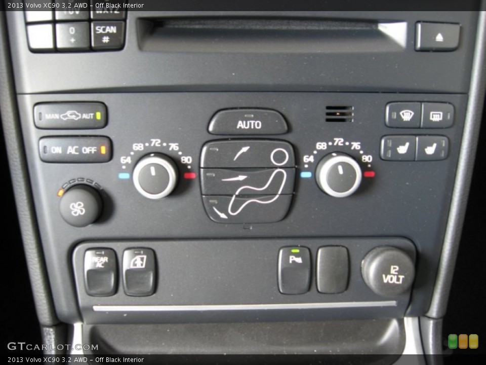 Off Black Interior Controls for the 2013 Volvo XC90 3.2 AWD #64999892