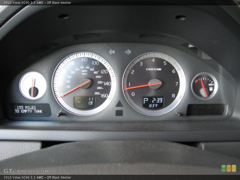 Off Black Interior Gauges for the 2013 Volvo XC90 3.2 AWD #64999916