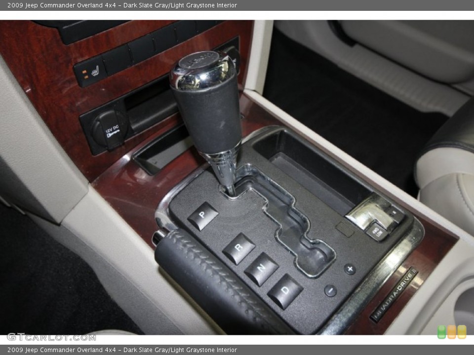 Dark Slate Gray/Light Graystone Interior Transmission for the 2009 Jeep Commander Overland 4x4 #65001798