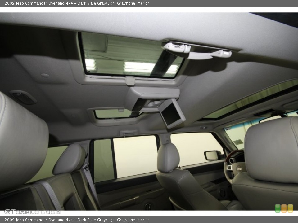 Dark Slate Gray/Light Graystone Interior Sunroof for the 2009 Jeep Commander Overland 4x4 #65001936
