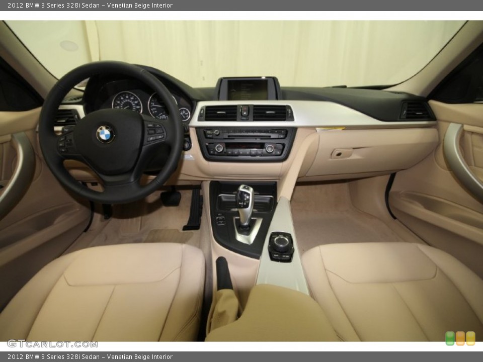 Venetian Beige Interior Photo for the 2012 BMW 3 Series 328i Sedan #65008014