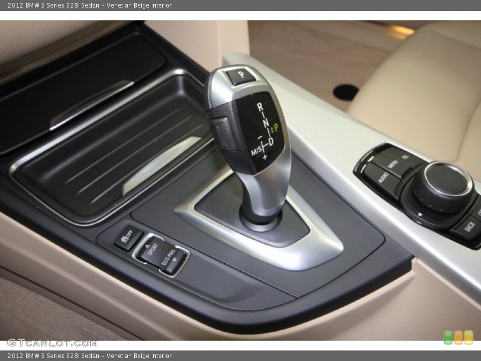 Venetian Beige Interior Transmission for the 2012 BMW 3 Series 328i Sedan #65008169