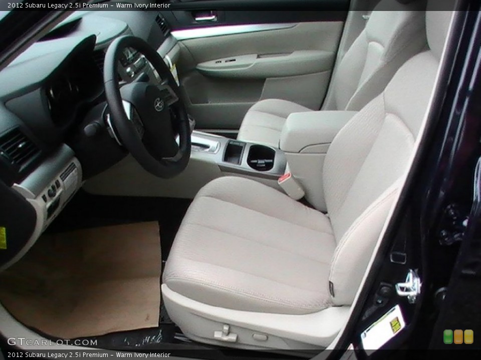 Warm Ivory Interior Photo for the 2012 Subaru Legacy 2.5i Premium #65010885