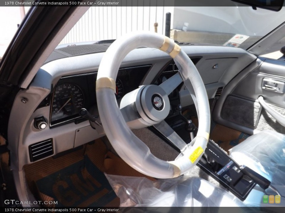 Gray 1978 Chevrolet Corvette Interiors