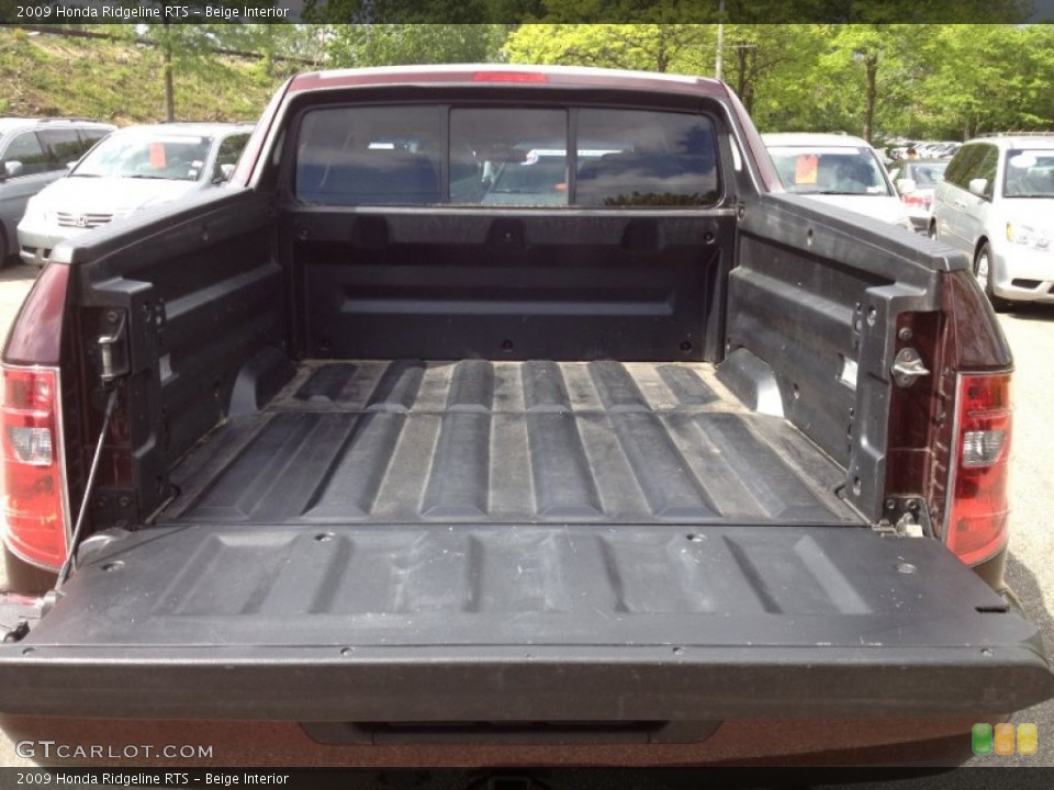 Beige Interior Trunk for the 2009 Honda Ridgeline RTS #65013957