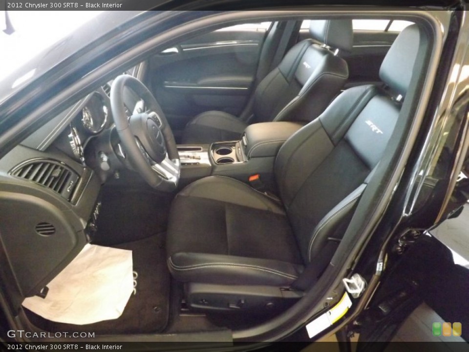 Black Interior Photo for the 2012 Chrysler 300 SRT8 #65014800