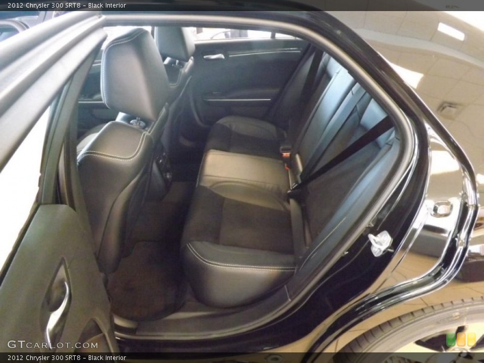 Black Interior Rear Seat for the 2012 Chrysler 300 SRT8 #65014820