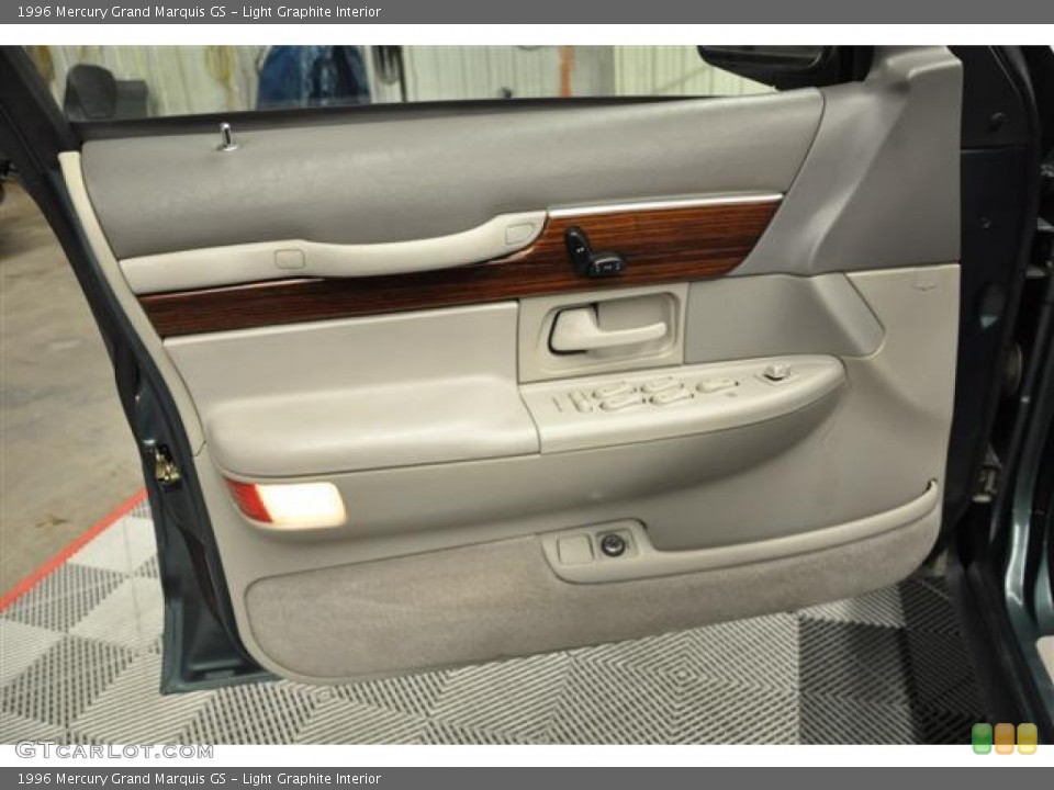Light Graphite Interior Door Panel for the 1996 Mercury Grand Marquis GS #65015985