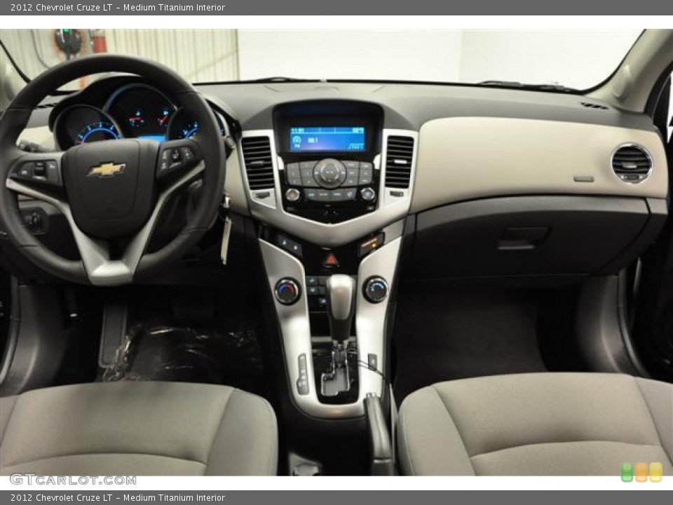 Medium Titanium Interior Dashboard for the 2012 Chevrolet Cruze LT #65016366