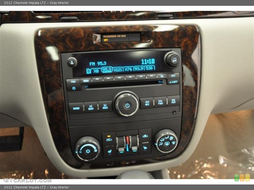 Gray Interior Controls for the 2012 Chevrolet Impala LTZ #65017203