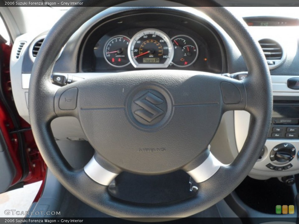 Grey Interior Steering Wheel for the 2006 Suzuki Forenza Wagon #65033190