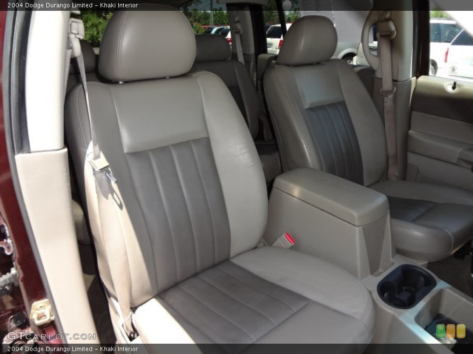 Khaki Interior Front Seat for the 2004 Dodge Durango Limited #65036447