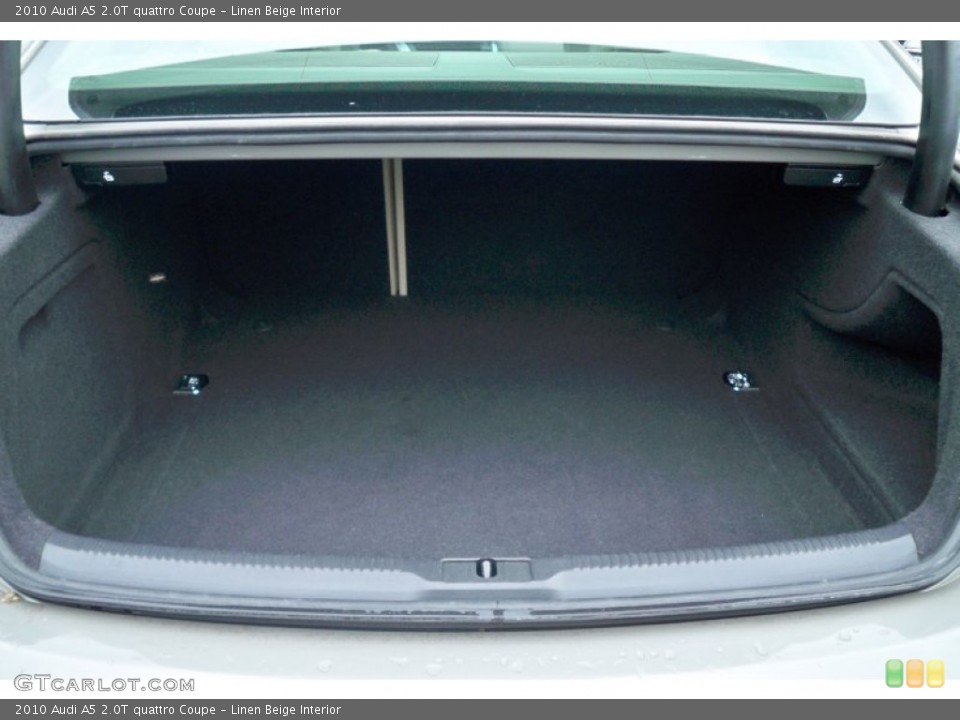 Linen Beige Interior Trunk for the 2010 Audi A5 2.0T quattro Coupe #65037398