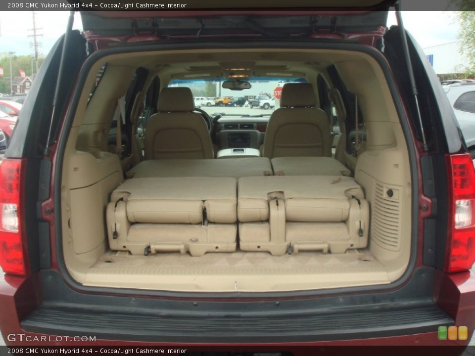 Cocoa/Light Cashmere Interior Trunk for the 2008 GMC Yukon Hybrid 4x4 #65038480