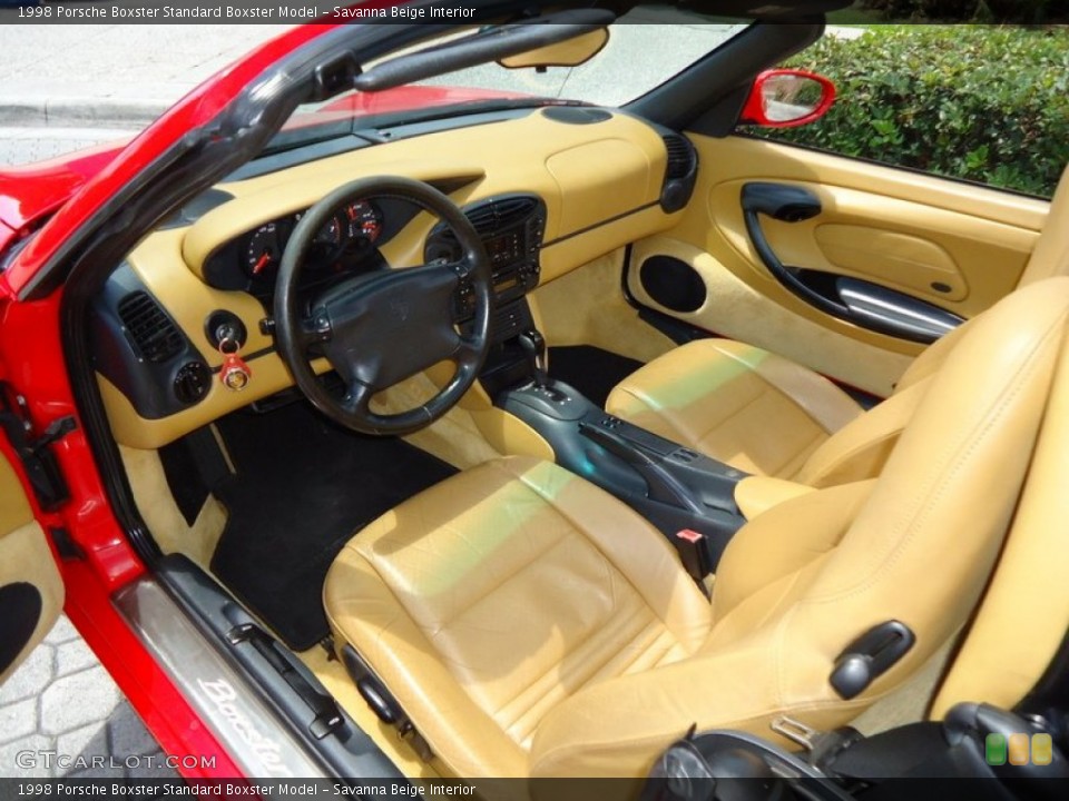 Savanna Beige Interior Photo for the 1998 Porsche Boxster  #65047622