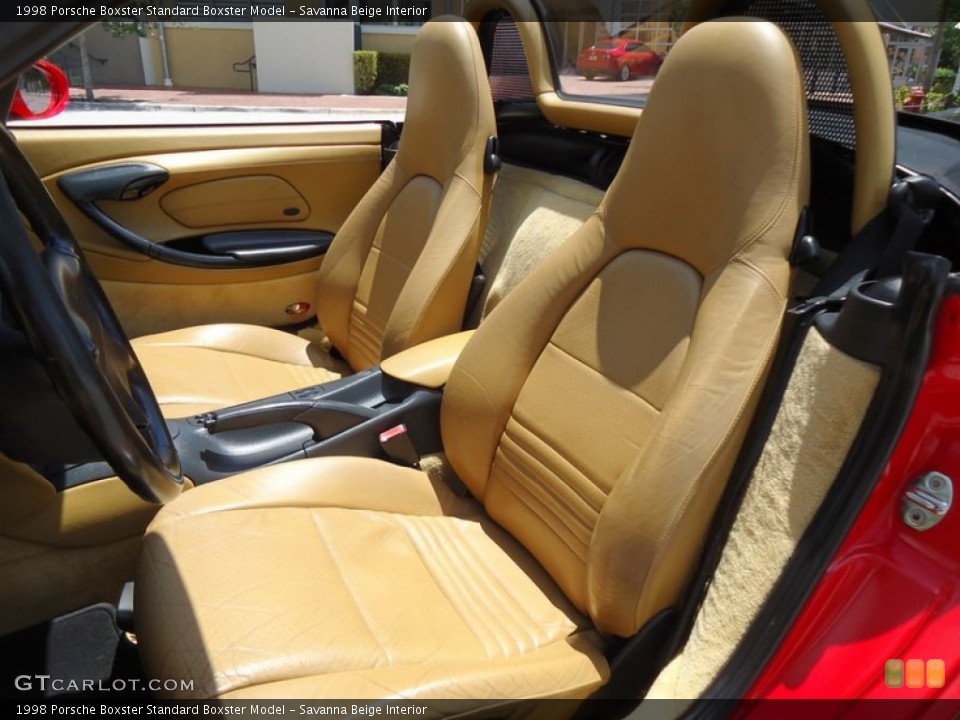 Savanna Beige Interior Photo for the 1998 Porsche Boxster  #65047762