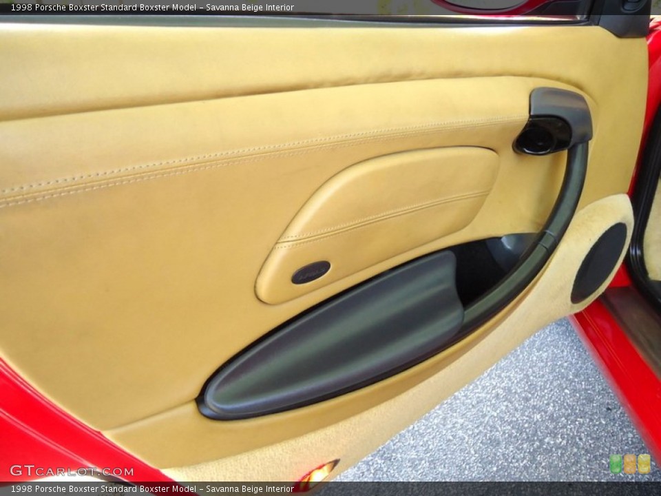Savanna Beige Interior Door Panel for the 1998 Porsche Boxster  #65048031